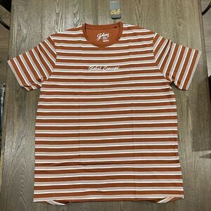 NWT Johnny Bigg Global YD Stripe Longline Tee Brick Size 3X